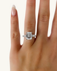EMERALD 3 STONE Luxe Ring