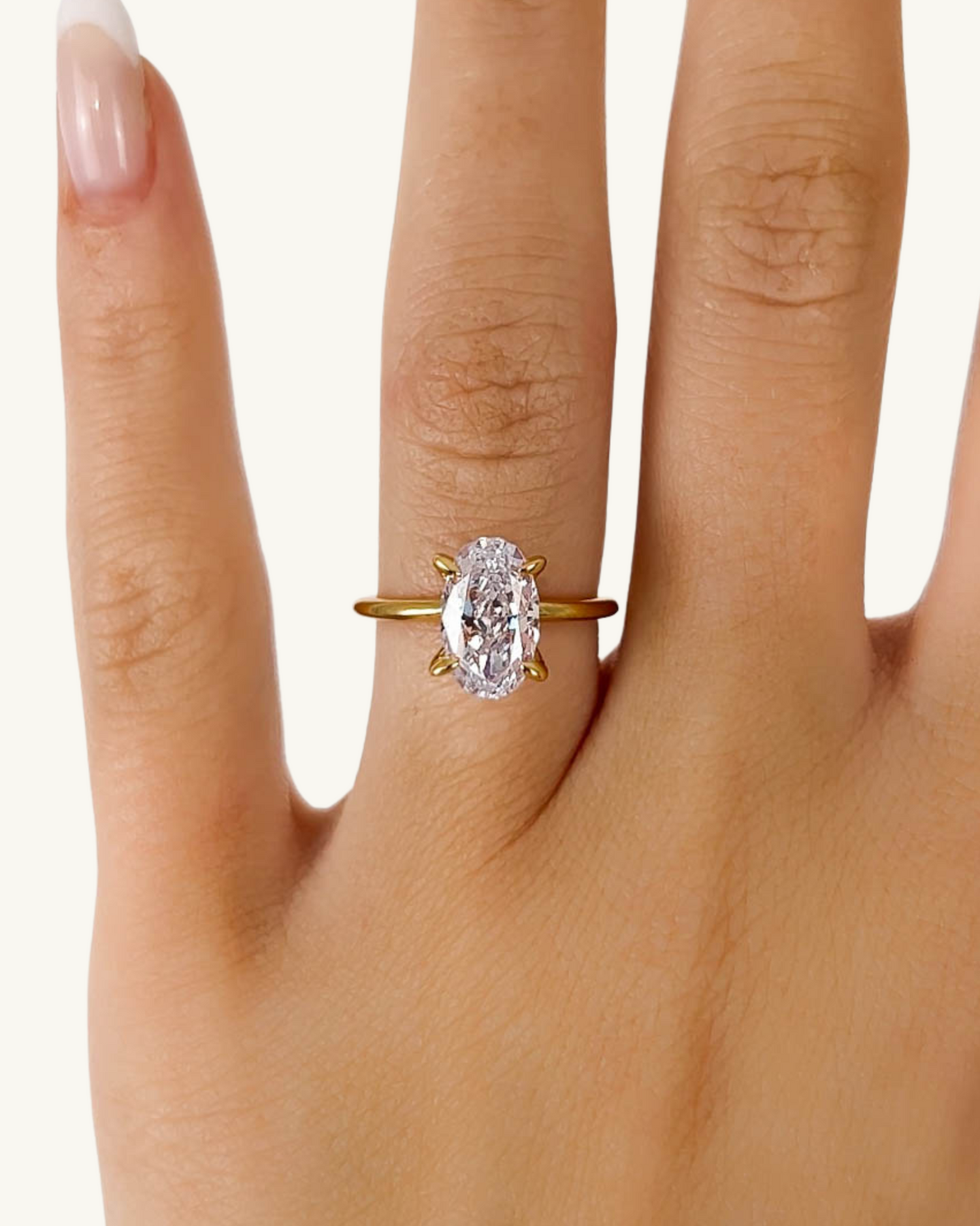 OVAL CUT LUXE SOLITAIRE – SHOPCCLUXURY
