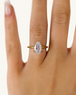2.5ct OVAL CUT Luxe Ring
