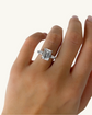 EMERALD 3 STONE Luxe Ring