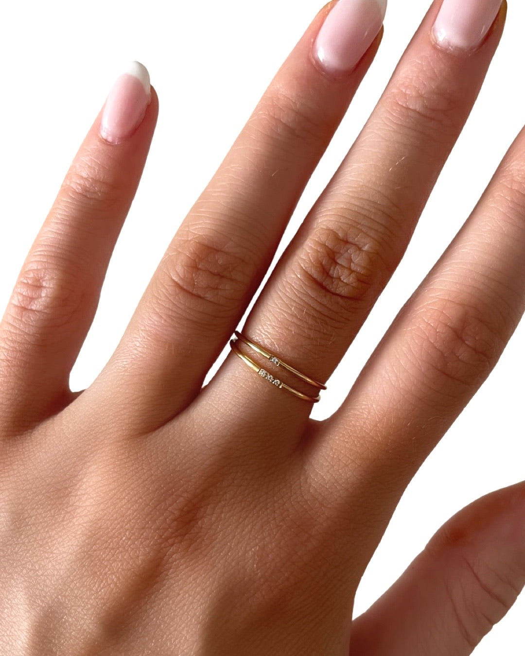 MICRO DIAMOND NAKED RING