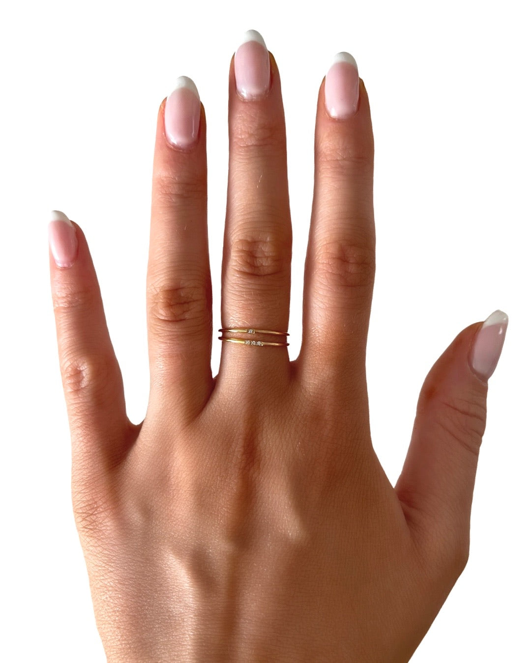 MICRO DIAMOND NAKED RING