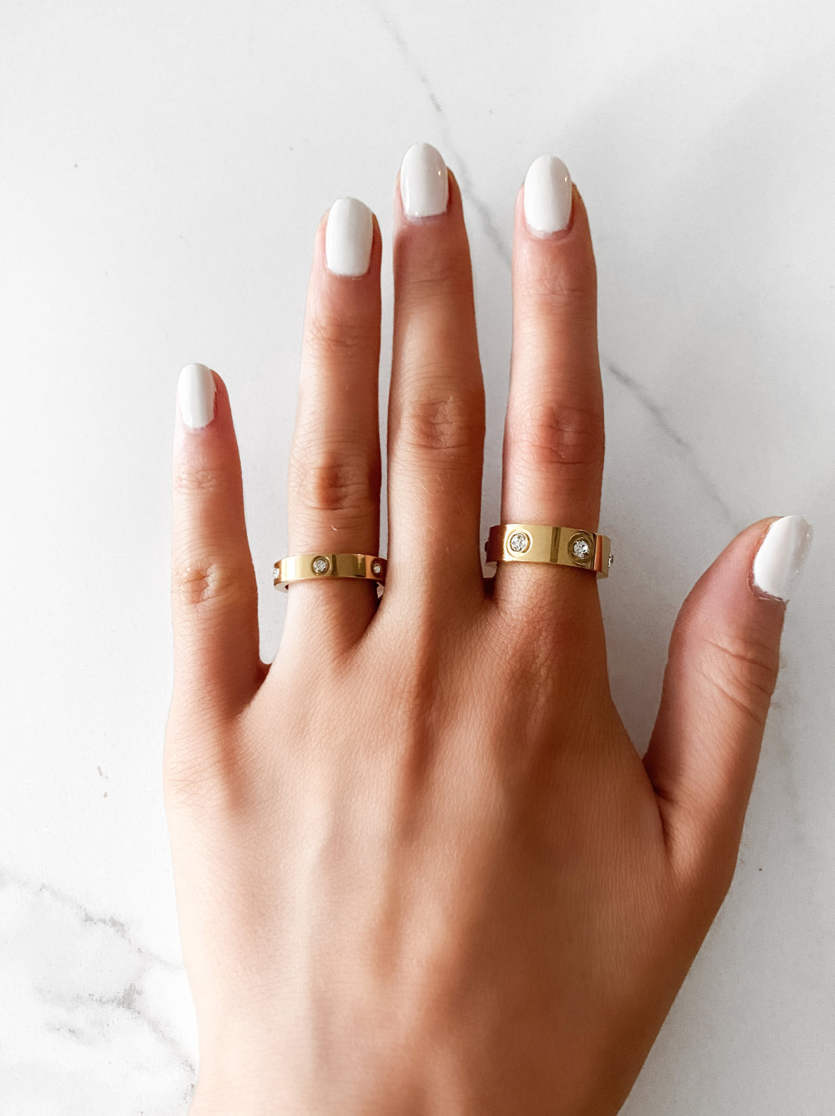 DIAMOND NAKED RING