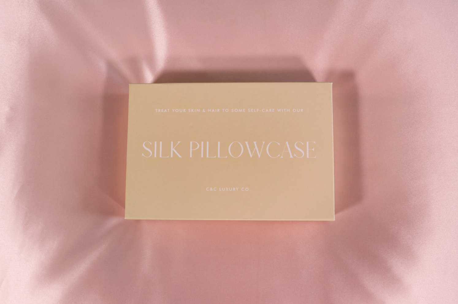 100% SILK PILLOWCASE - Rose