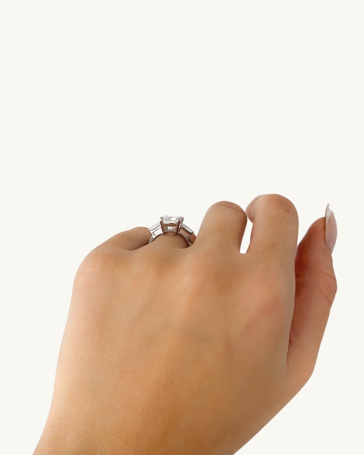 BAGUE LUXE TRILOGIE ÉMERAUDE PRESCOTT