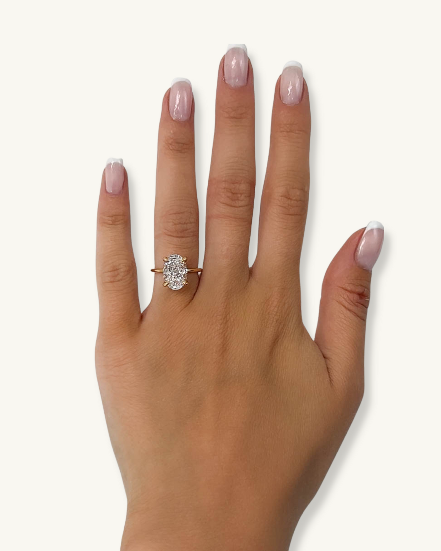4.7ct OVAL SOLITAIRE