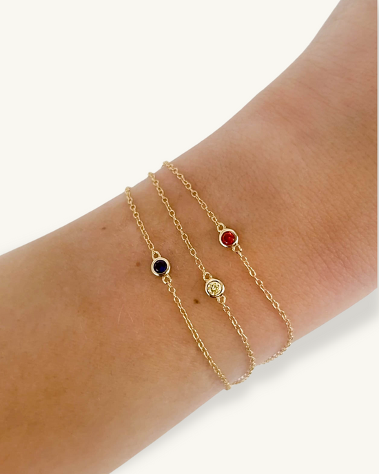 BIRTHSTONE BRACELET