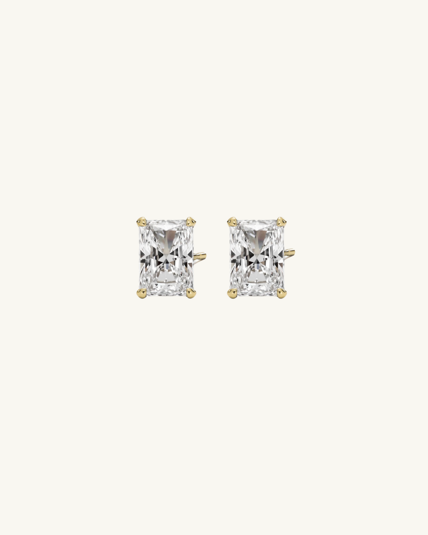 RADIANT CUT LUXE STUDS