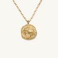 CHUNKY ZODIAC PENDANT NECKLACE