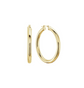 4MM 14K SOLID GOLD TUBE HOOP