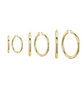 4MM 14K SOLID GOLD TUBE HOOP