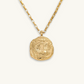 CHUNKY ZODIAC PENDANT NECKLACE